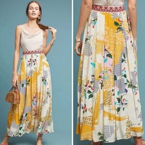 NWT Anthropologie BHANUNI by Jyoti Mischa Maxi Skirt size L